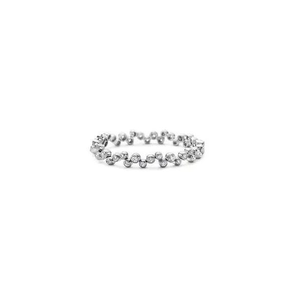 Sterling Silver Tennis Bracelet Designer Inspired CZ's 8"