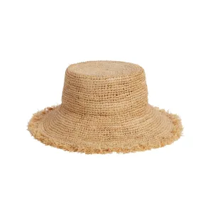 Straw Bucket Hat
