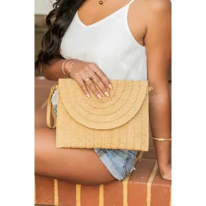 STRAW CLUTCH