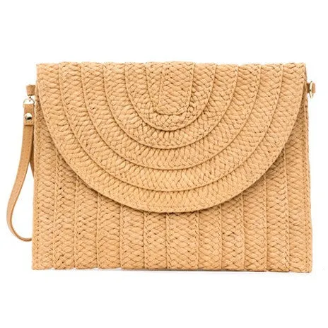 STRAW CLUTCH
