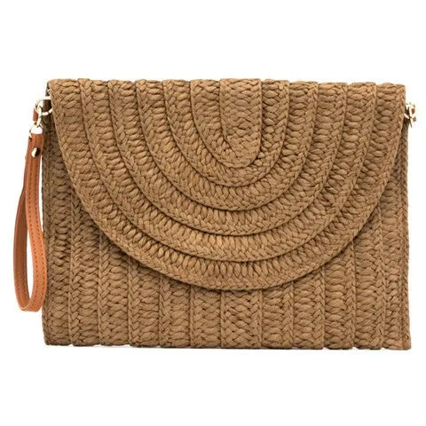 STRAW CLUTCH