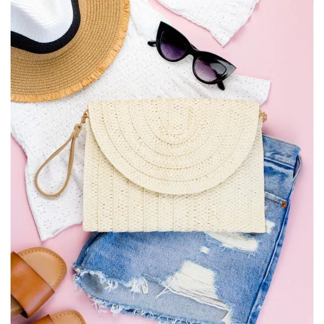 STRAW CLUTCH