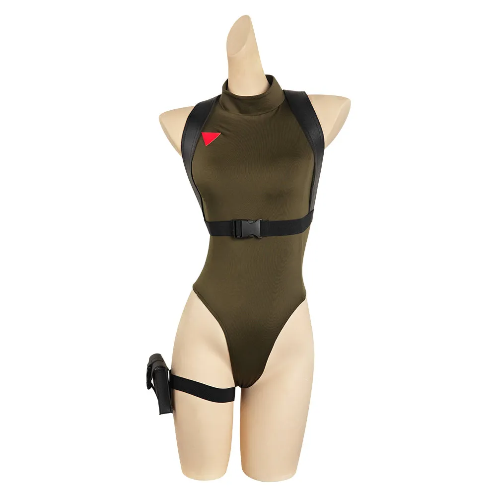 Street Fighter 6 Cammy White Cosplay Costume Outfits Halloween Carnival Suit