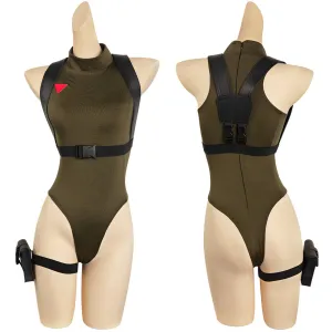 Street Fighter 6 Cammy White Cosplay Costume Outfits Halloween Carnival Suit