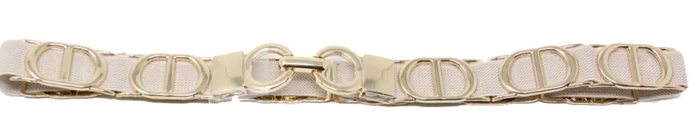 Stretch Belt with Metal
