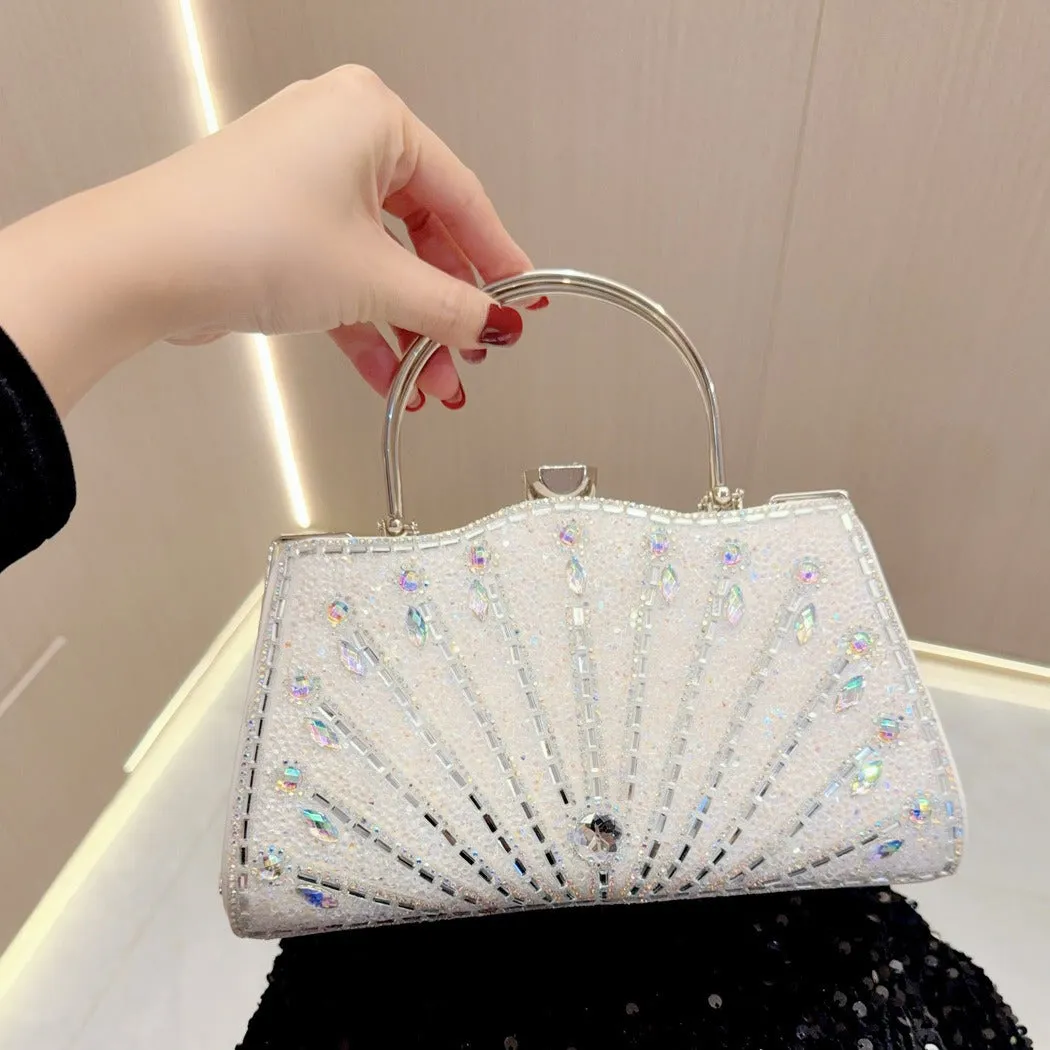 Stunning Ladies Party Handbag with  Diamonds