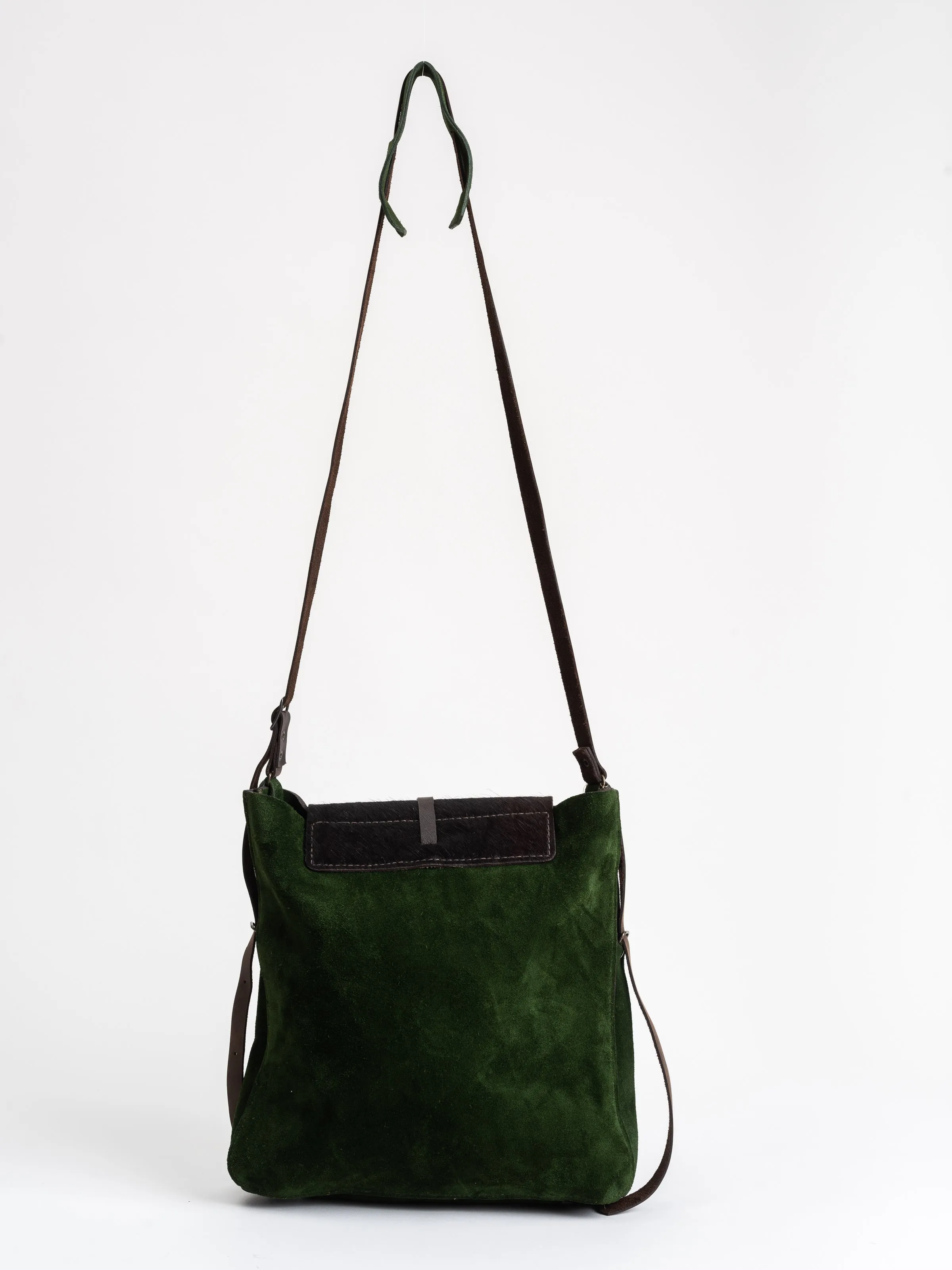 suede messenger