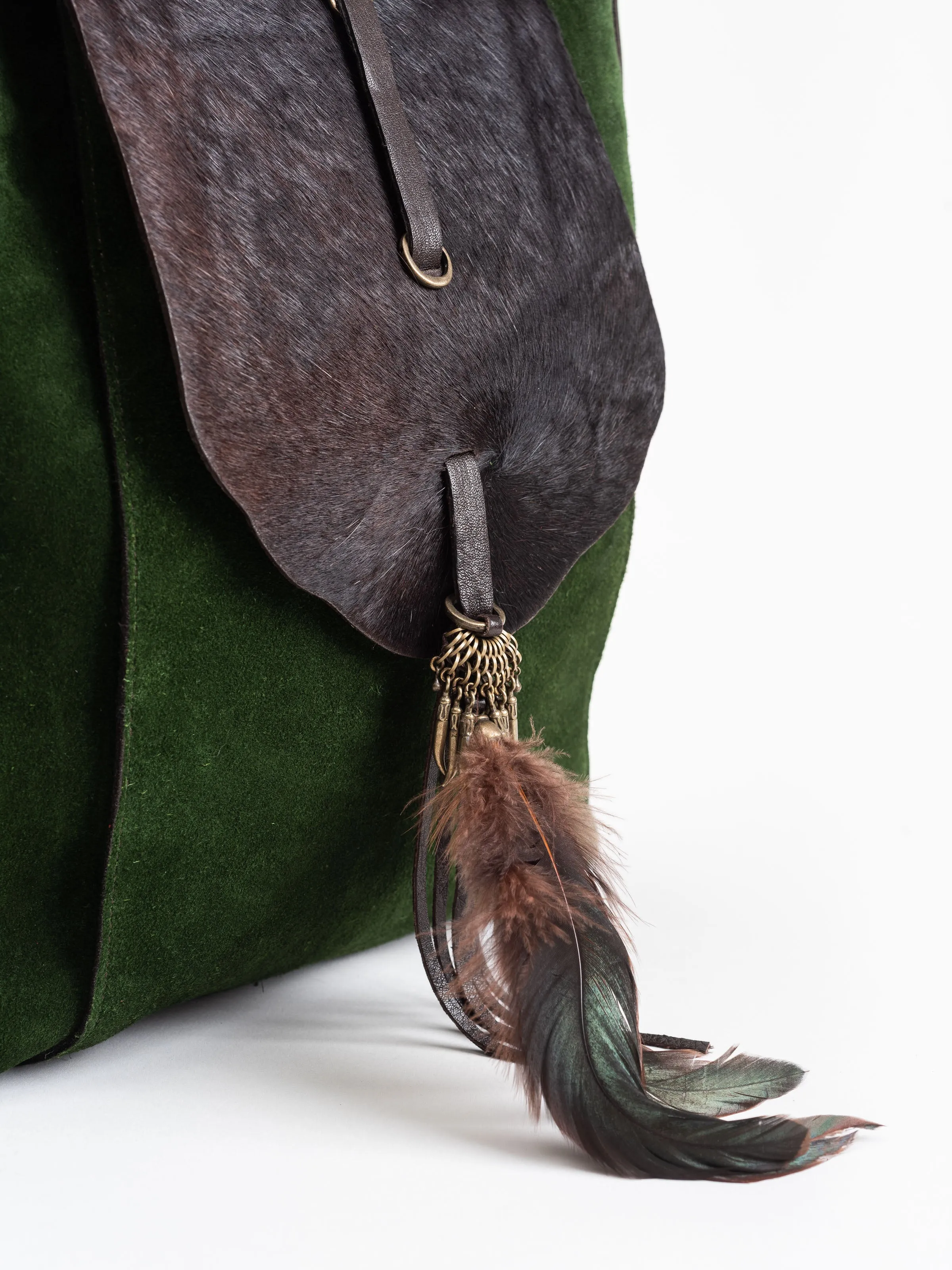 suede messenger