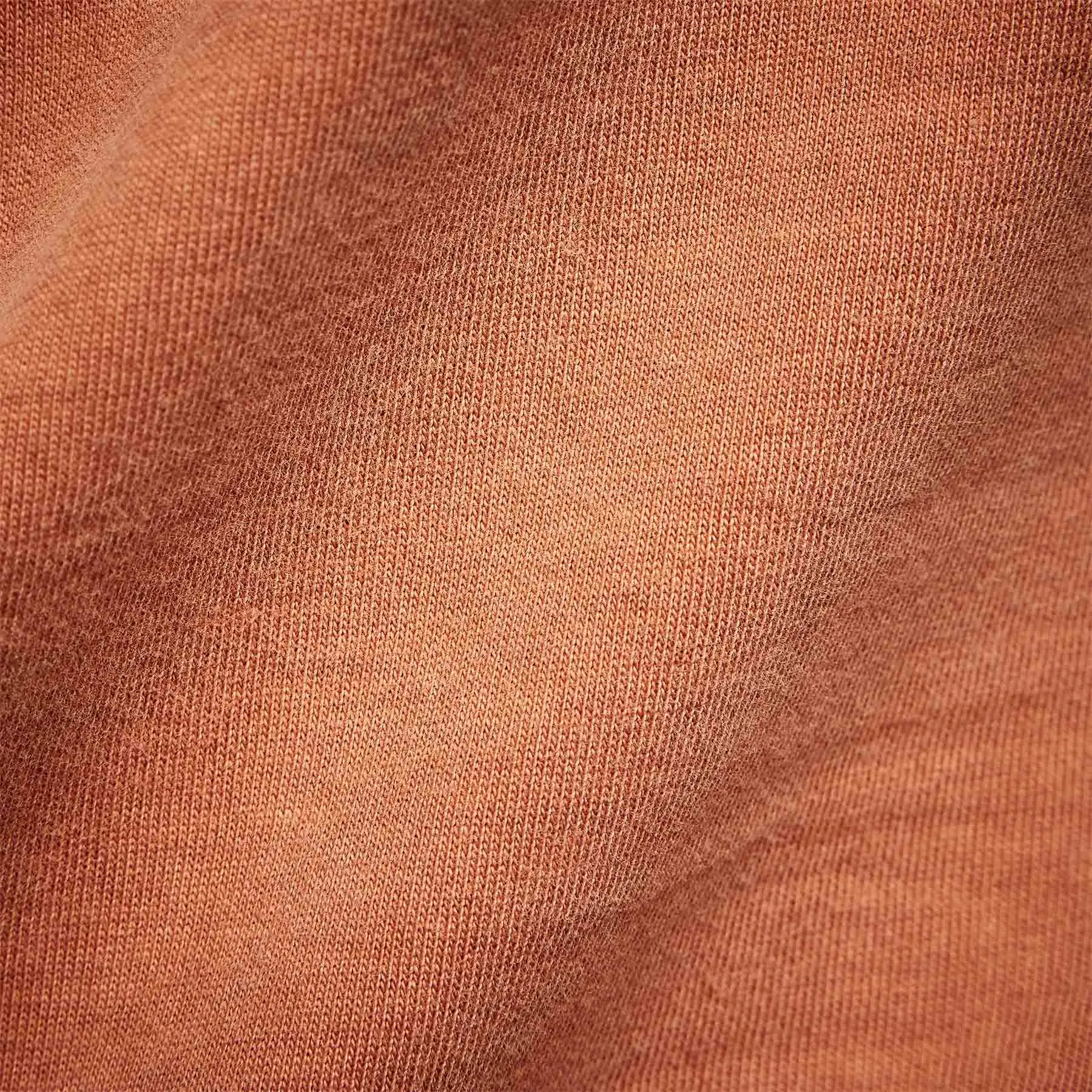 Sueded Jersey Polo - Bonfire Pigment