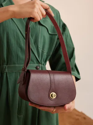 Summer Bag Shoulder Peru-Cherry-Ss25-Psb-Chry Leather-Cord