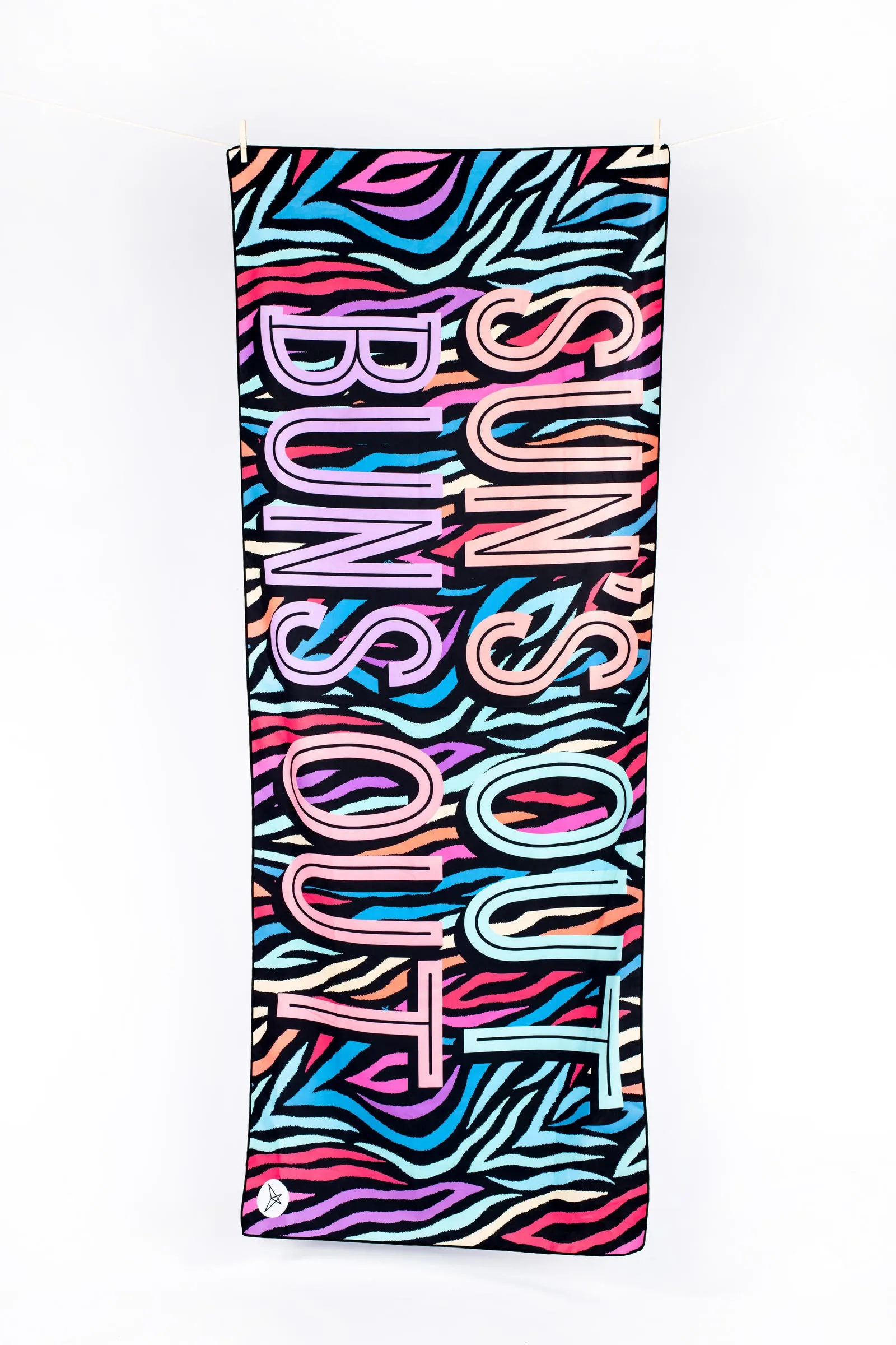 Sun's Out Buns Out Beach Towel
