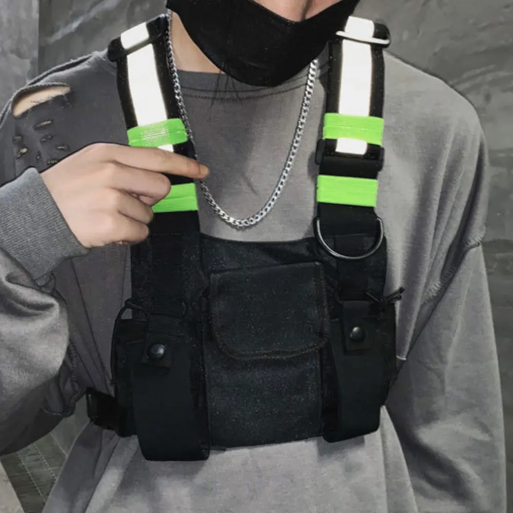 Tactical Pocket Reflective Vest Bag