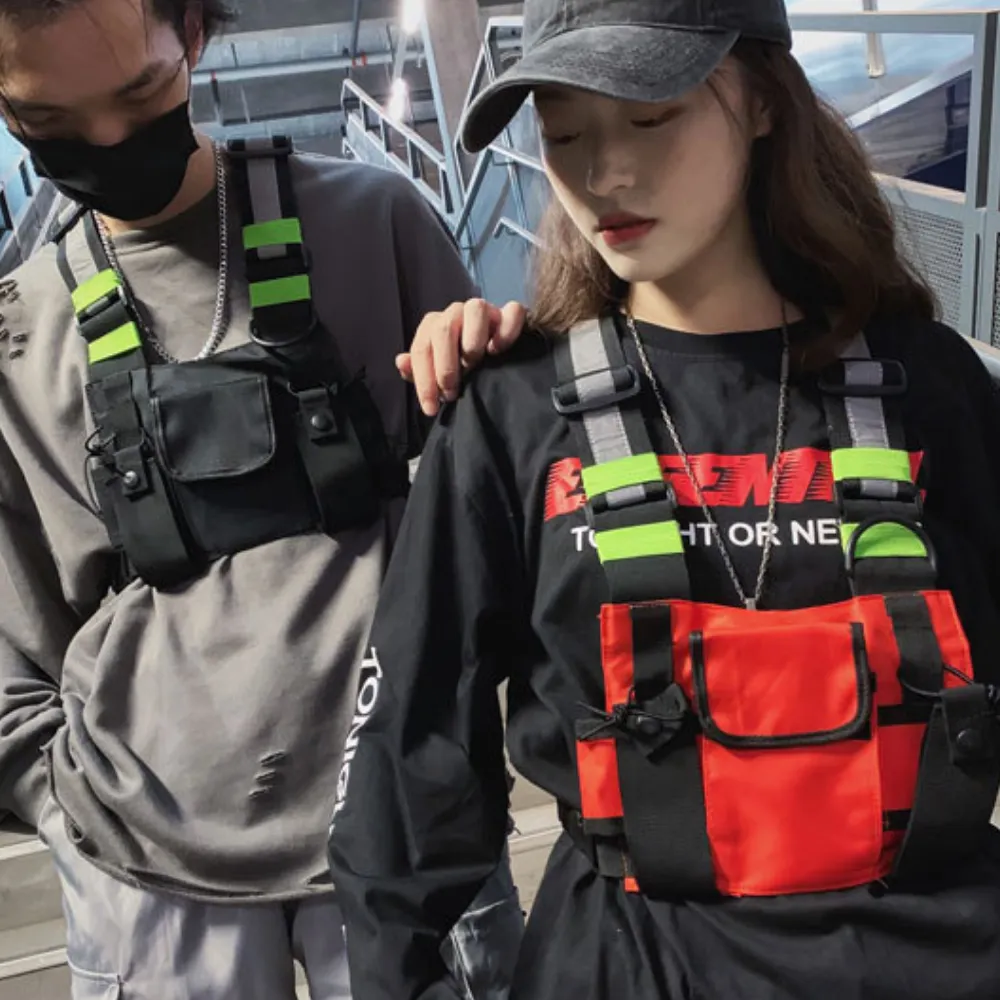 Tactical Pocket Reflective Vest Bag
