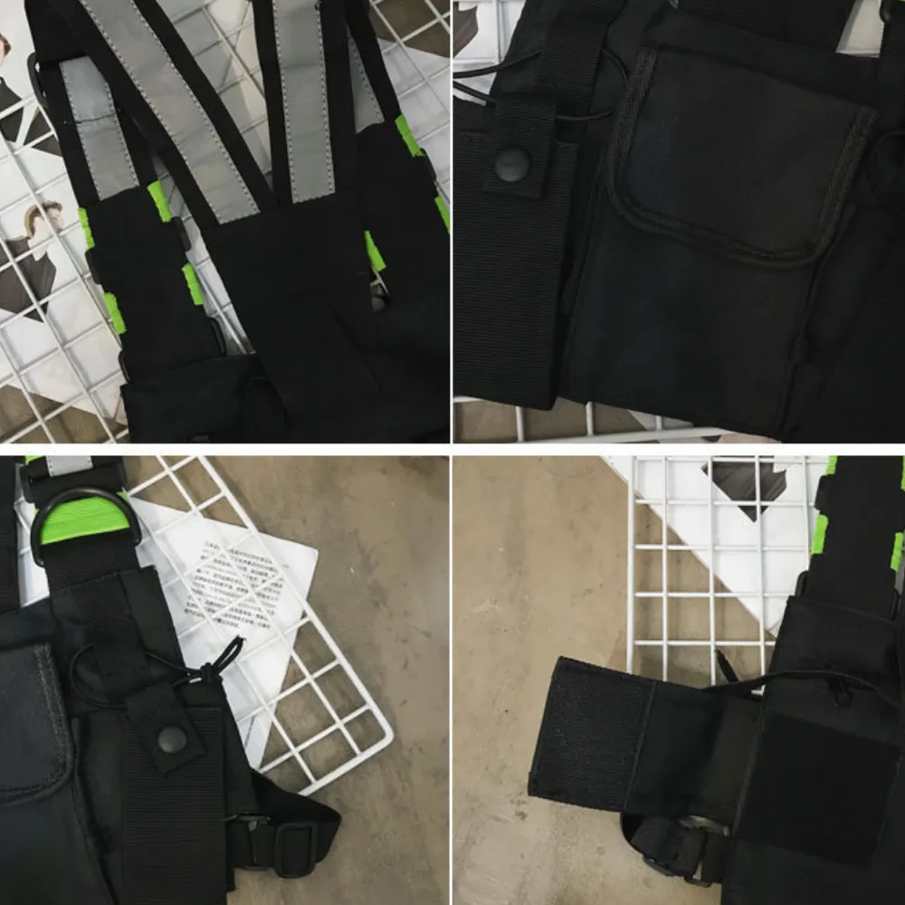 Tactical Pocket Reflective Vest Bag