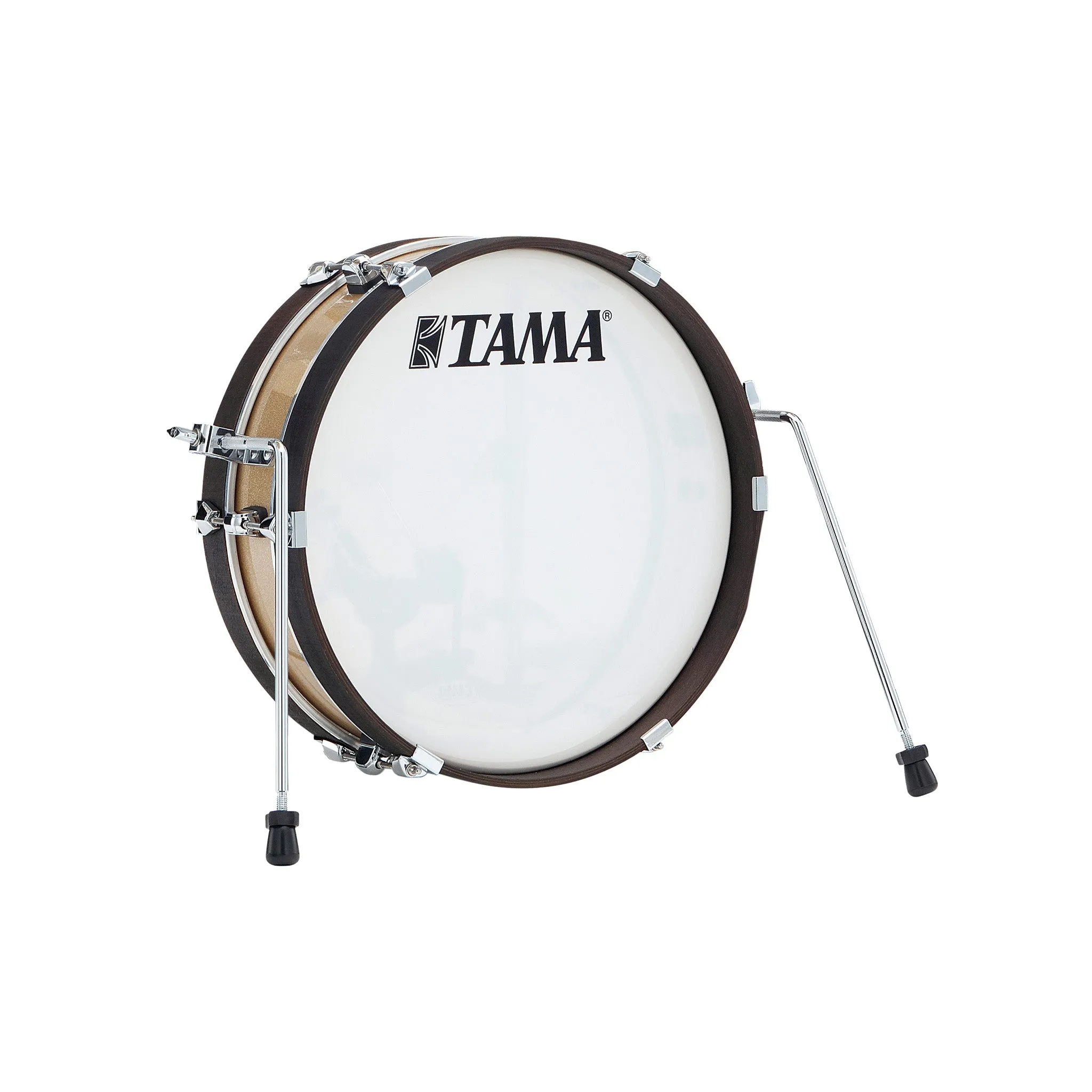 TAMA LJKB18H3-CHM 18x4inch Club-JAM Pancake Bass Drum, Champagne Mist