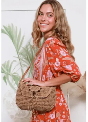 Tan Boho Handbag