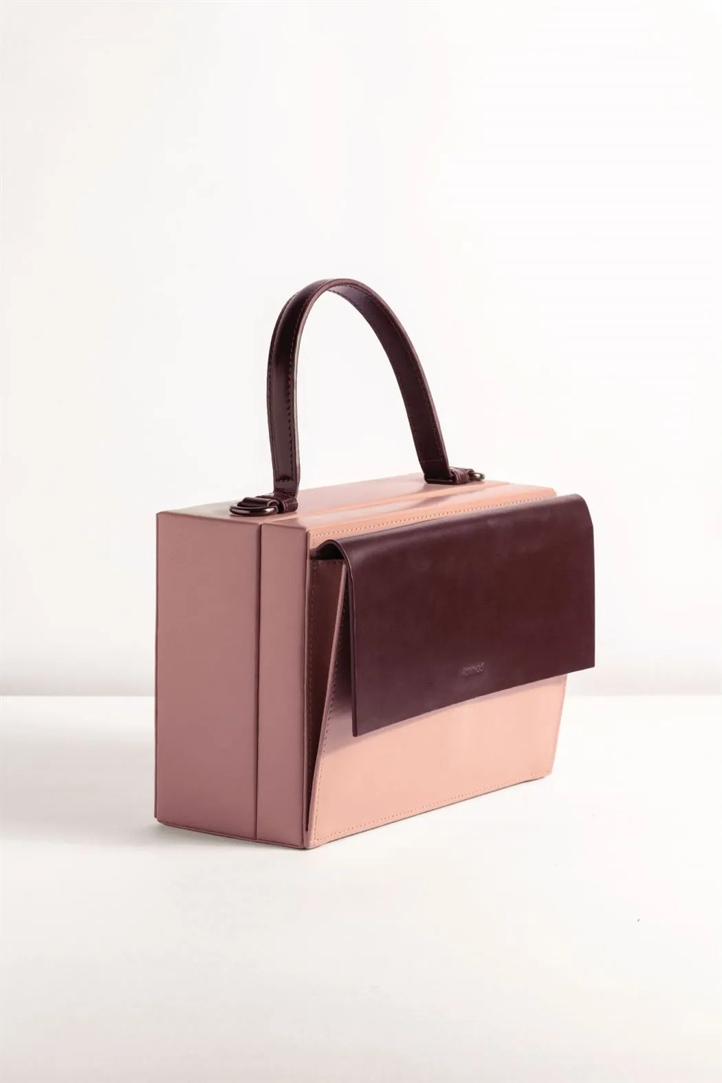 Tanned   I   Box Bag      Dusty  Rose  TO/BB-DR  I Leather Bag