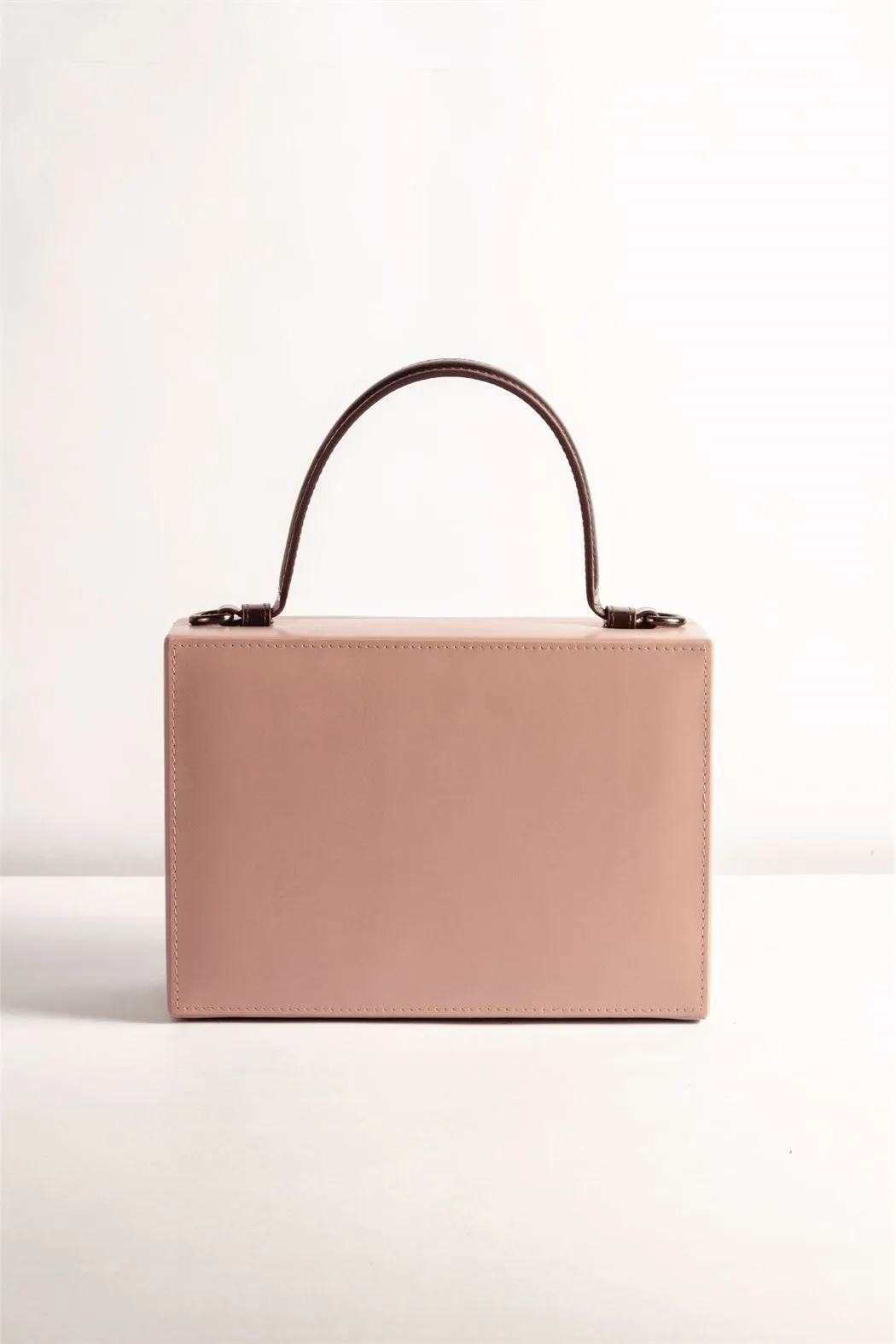 Tanned   I   Box Bag      Dusty  Rose  TO/BB-DR  I Leather Bag