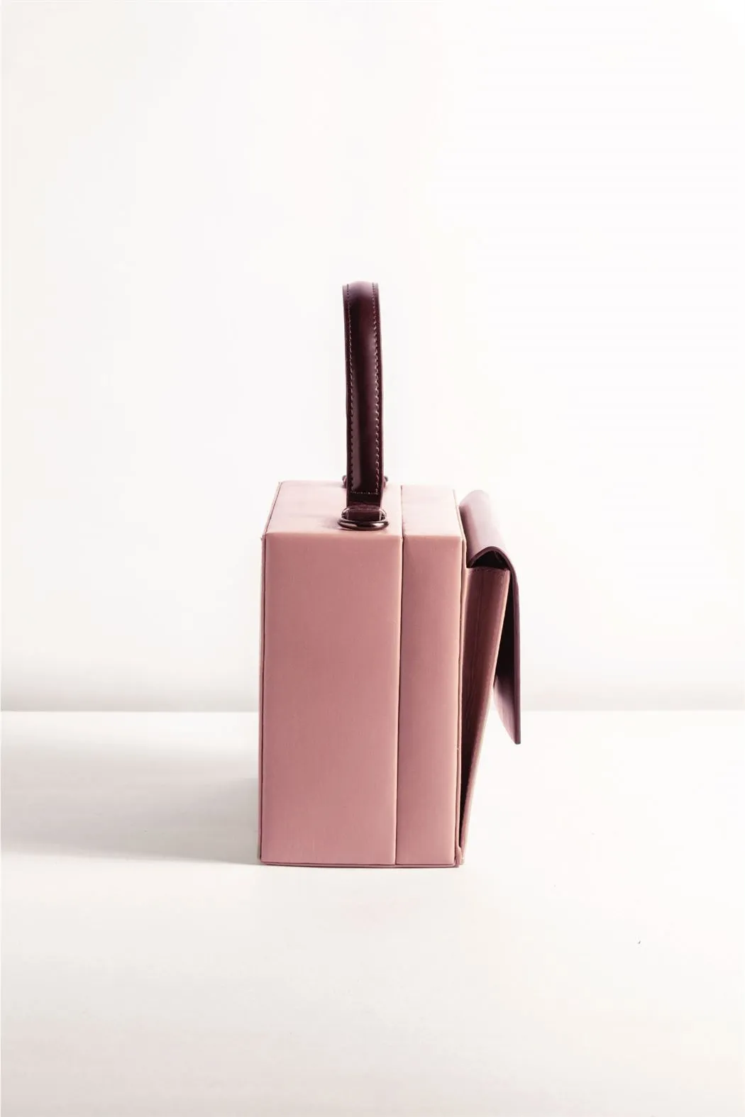 Tanned   I   Box Bag      Dusty  Rose  TO/BB-DR  I Leather Bag