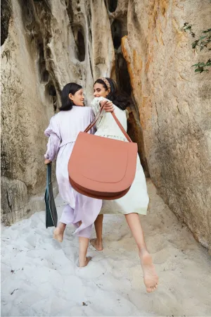 Tanned   I   Iris Bag     Shoulder  Burnt Orange  TO/IR-BO  I Leather Bag