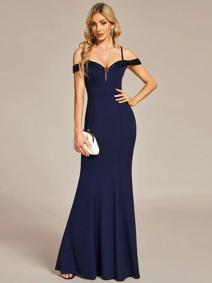 Tara flattering evening or school ball dress in navy size Express NZ wide