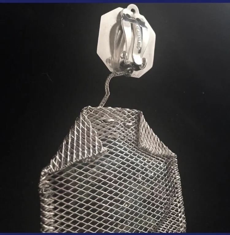 Tea Bag Earrings