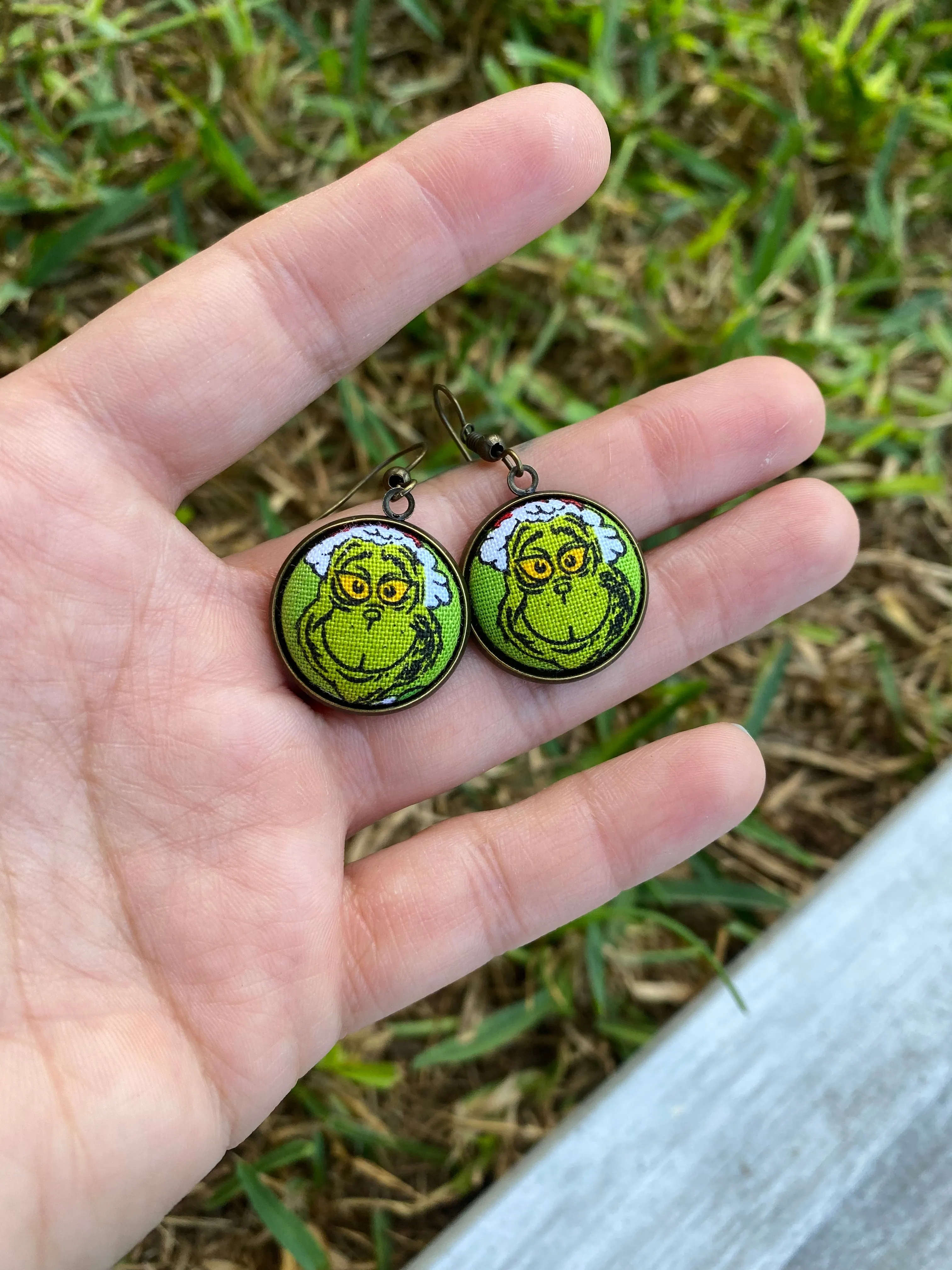 The Grinch Dangle Earrings