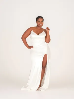 The Michelle Dress (Bridal White)