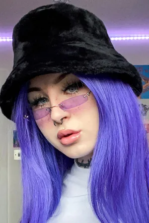 Throwback Fluffy Bucket Hat