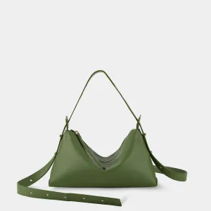Túi xách M BAG màu xanh lá (nhỏ)