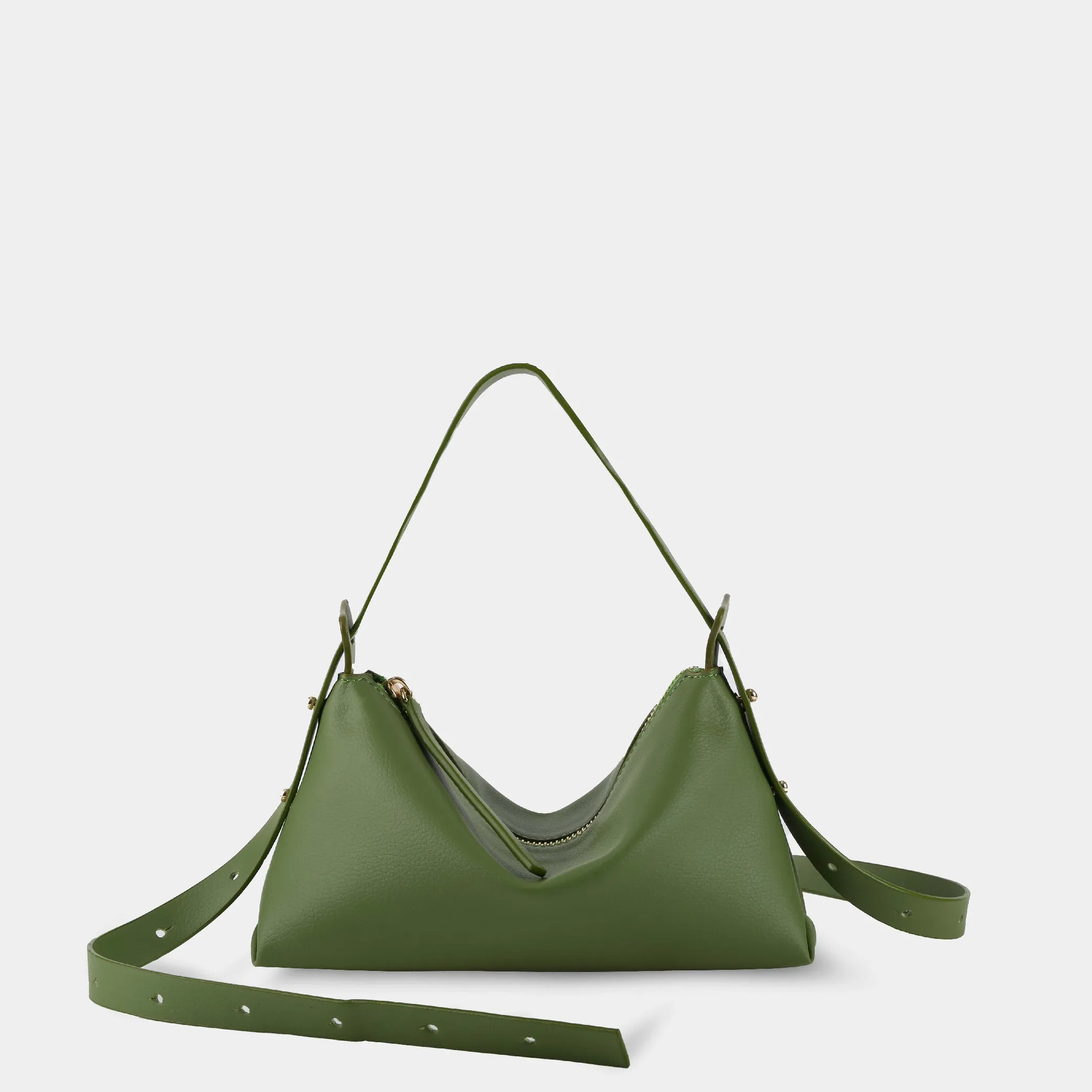 Túi xách M BAG màu xanh lá (nhỏ)