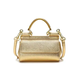 Tiffany & Fred Saffiano Leather Top-Handle Crossbody Bag