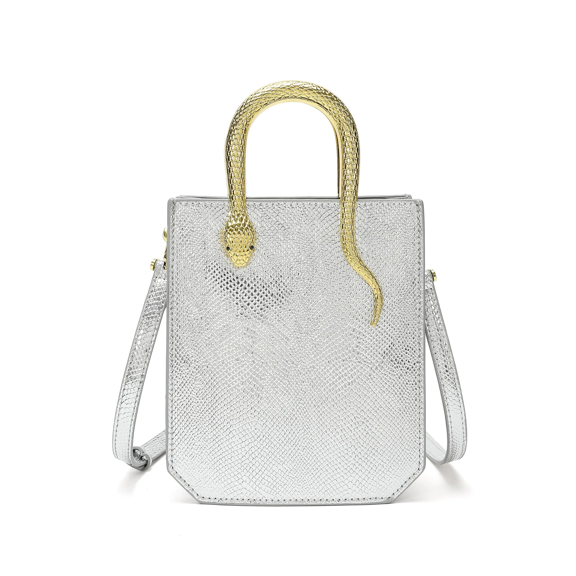 Tiffany & Fred Saffiano Leather Top-Handle Crossbody