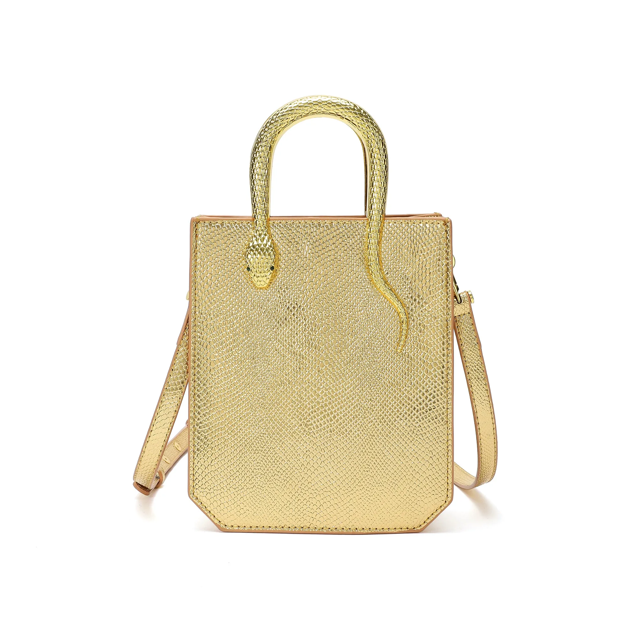 Tiffany & Fred Saffiano Leather Top-Handle Crossbody
