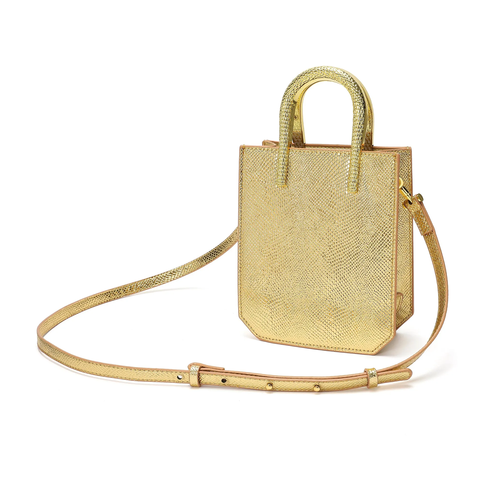 Tiffany & Fred Saffiano Leather Top-Handle Crossbody