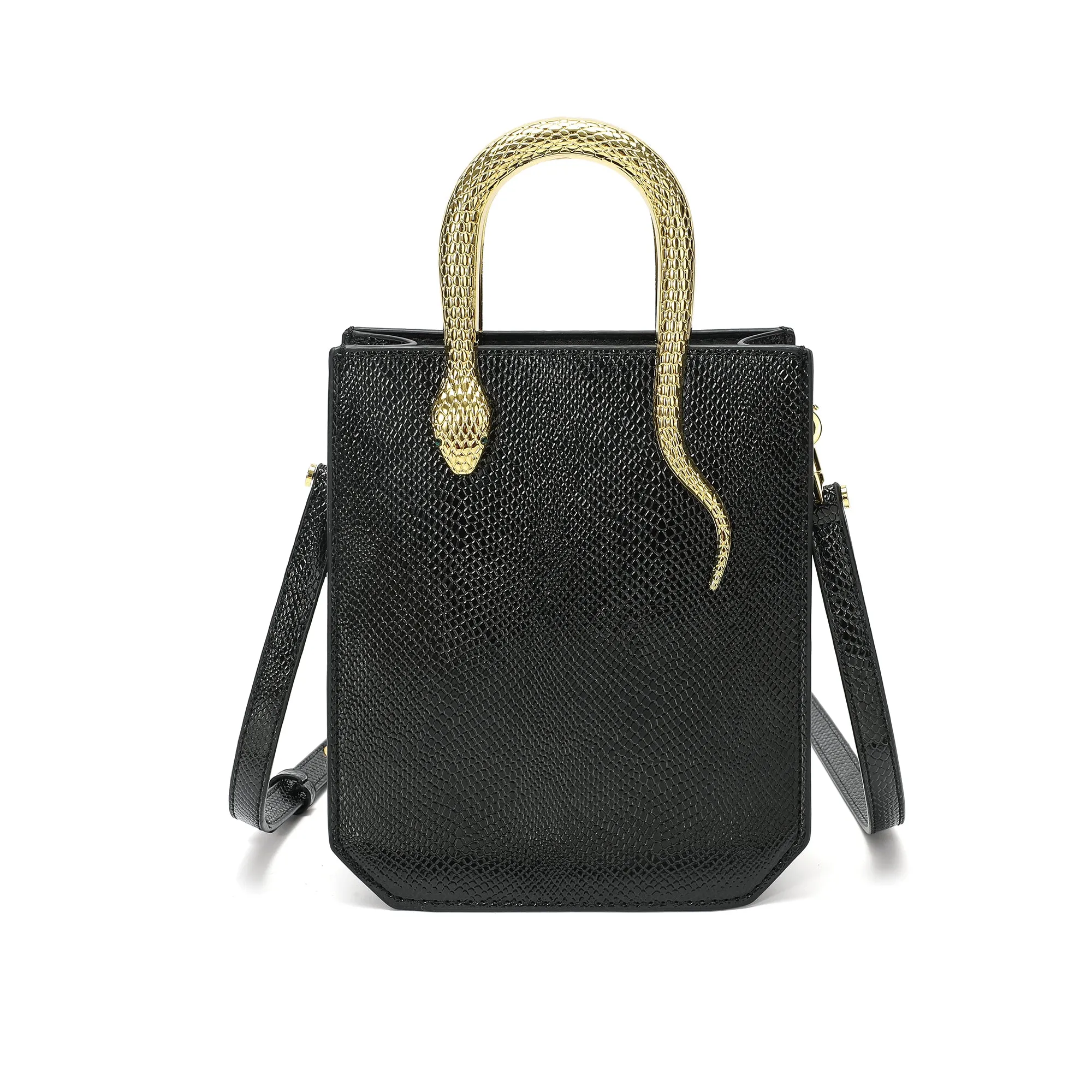 Tiffany & Fred Saffiano Leather Top-Handle Crossbody