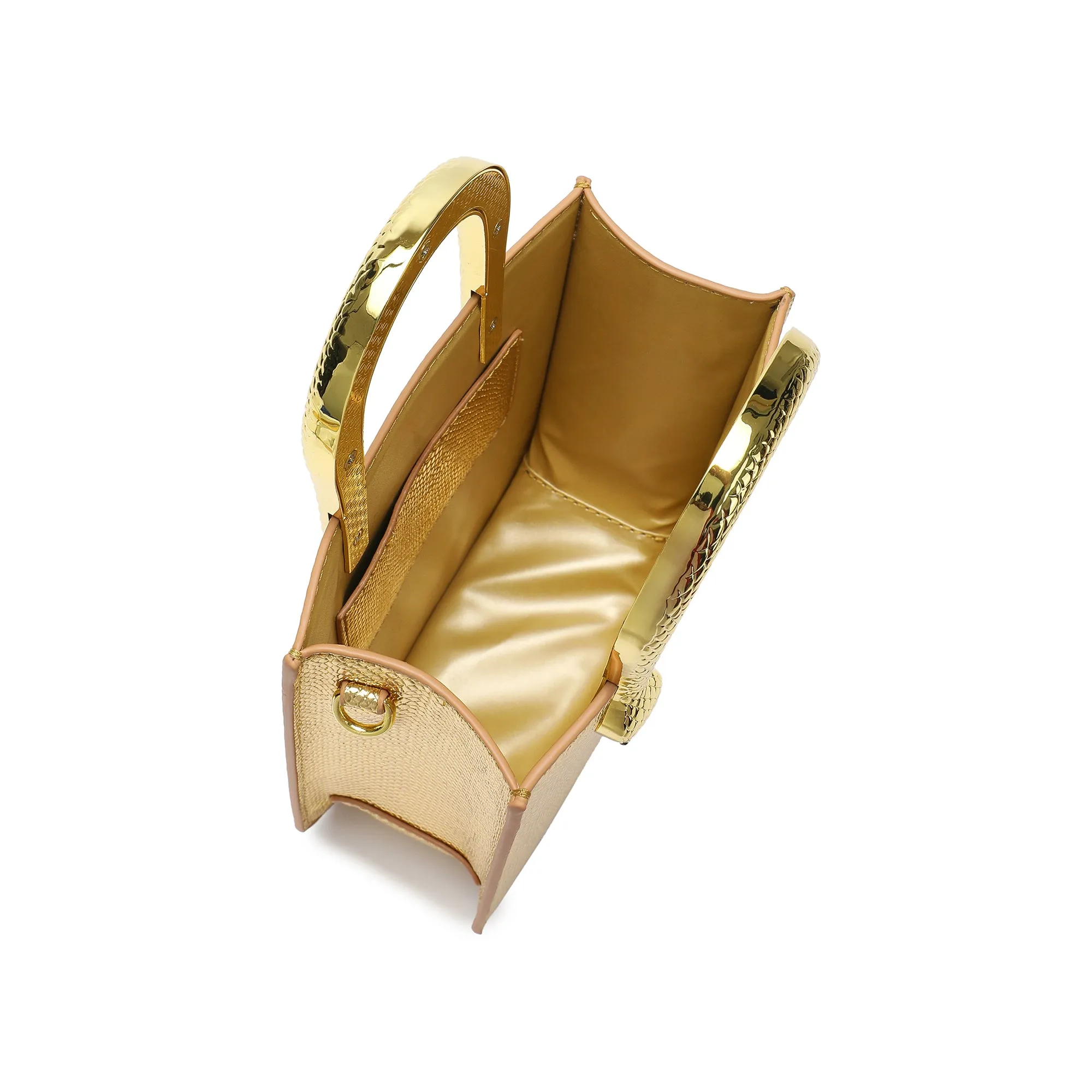Tiffany & Fred Saffiano Leather Top-Handle Crossbody