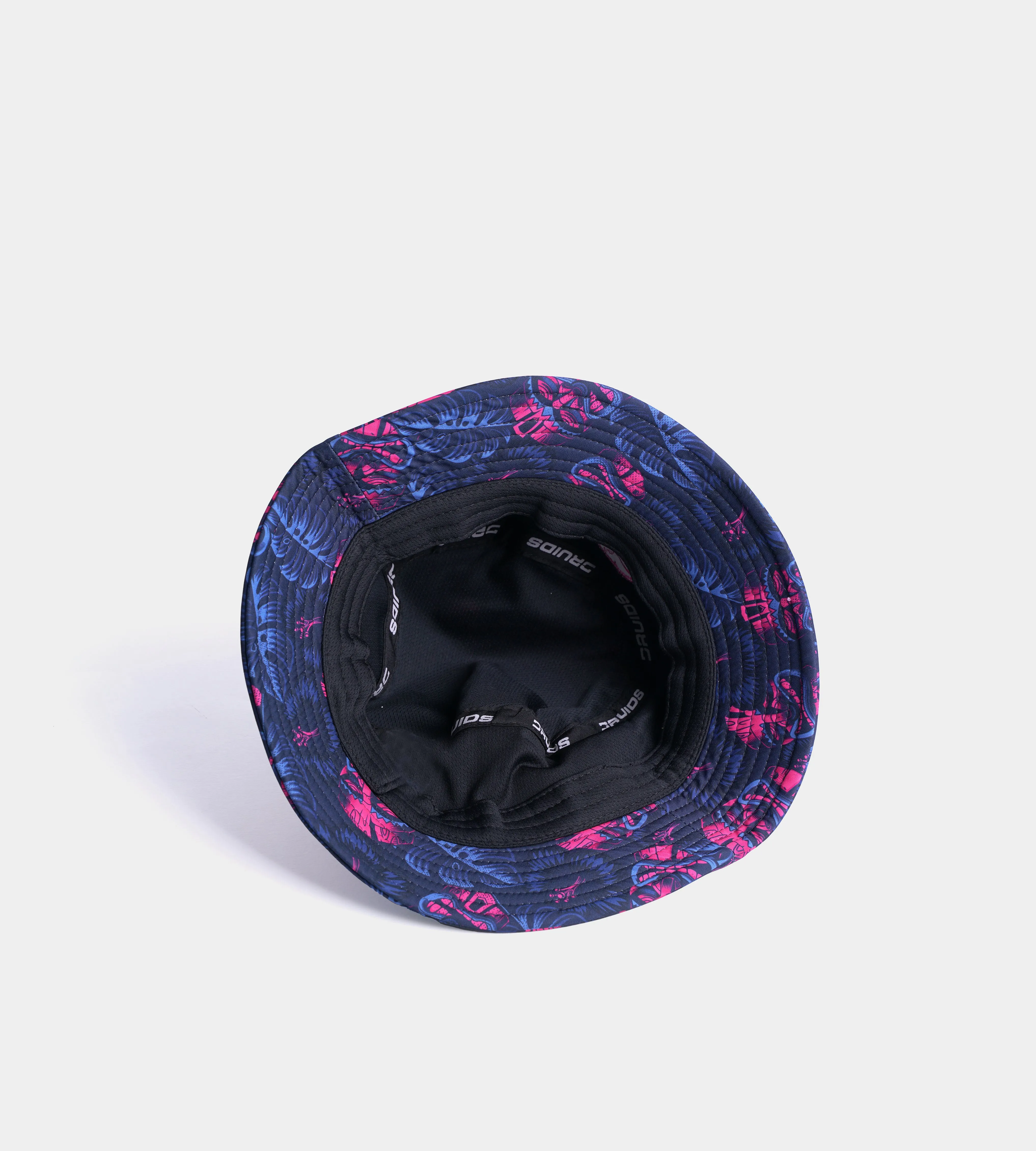 TIKI BUCKET HAT - NAVY / PINK