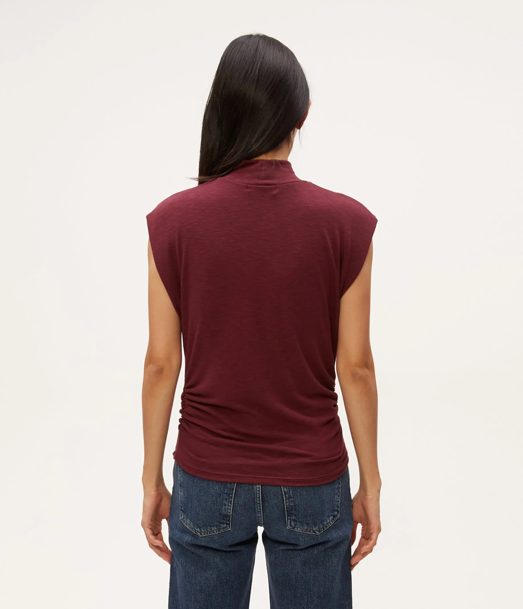 Tina Mock Neck Top