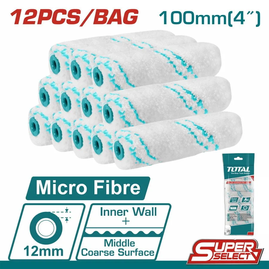 Total 12 Pieces 4" Roller Cover (Inner wall) - THRC560412
