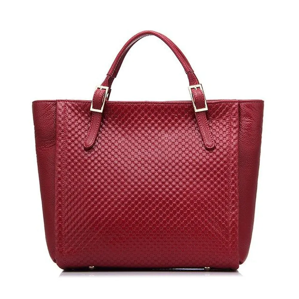 Tote / Shoulder Bag  <br>Genuine-Leather
