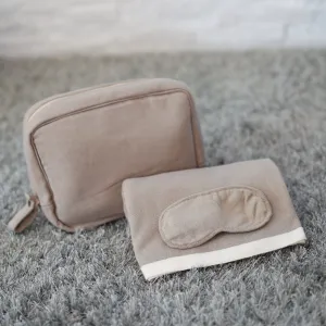 Travel Blanket Set - Stone