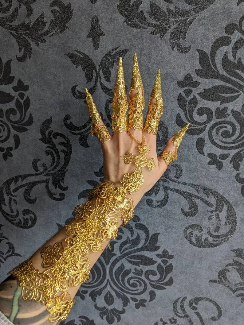TriGold® Golden Armored Elegance: Full Set