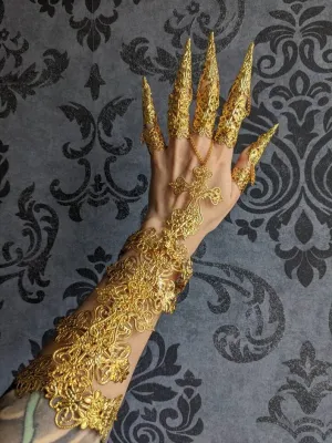 TriGold® Golden Armored Elegance: Full Set