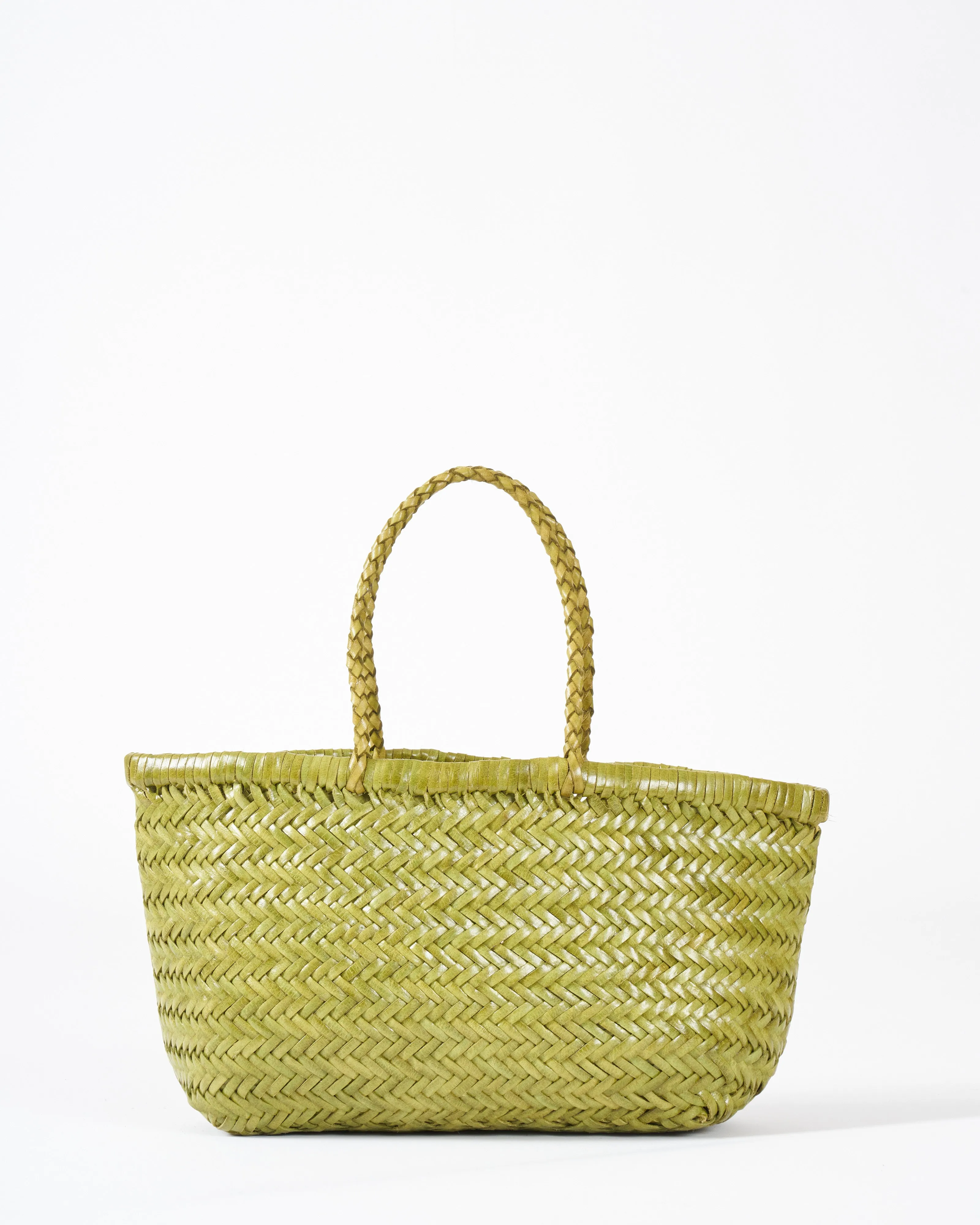 triple jump mini - green leather