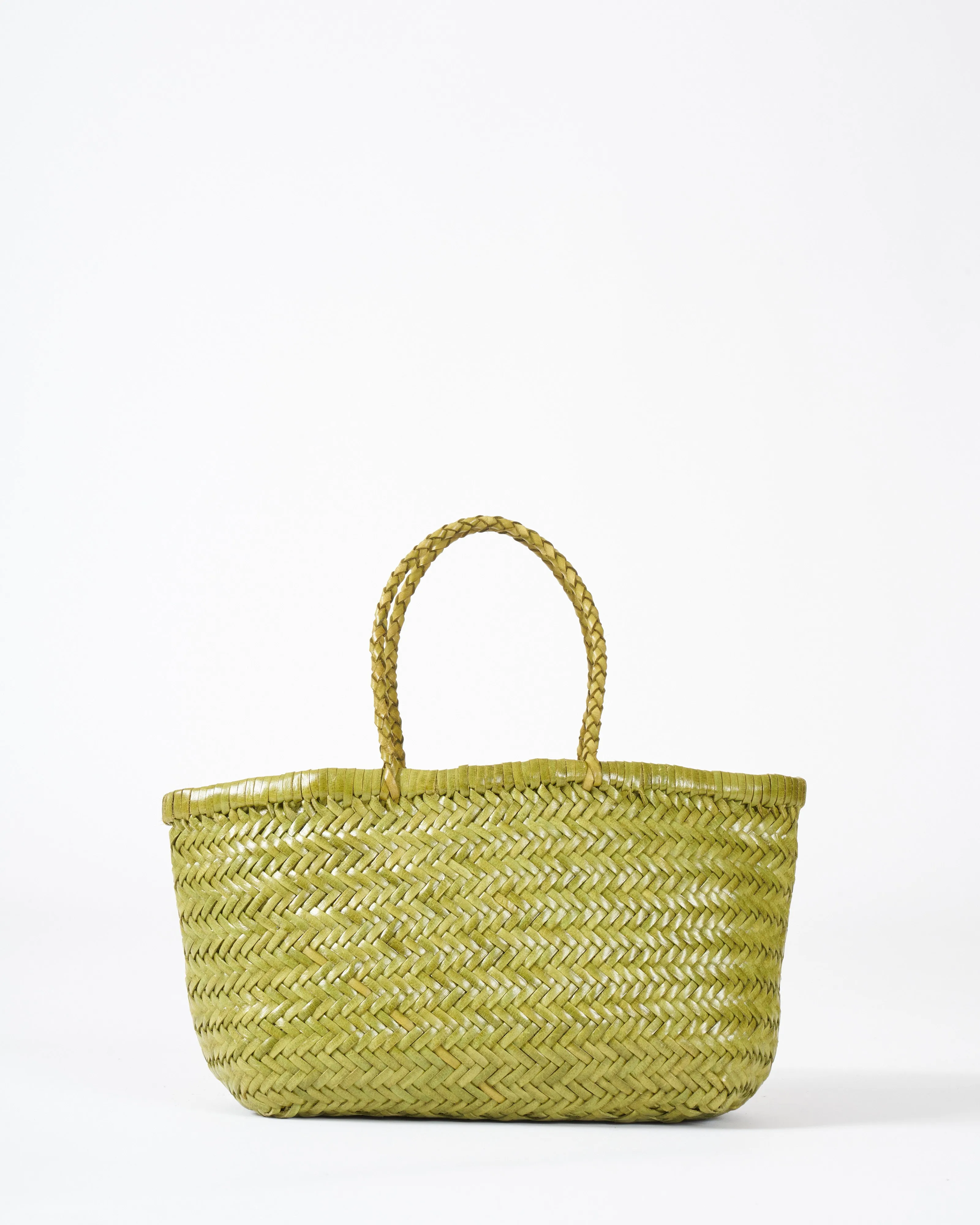 triple jump mini - green leather