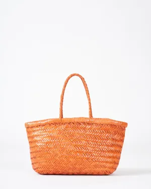 triple jump mini - orange leather