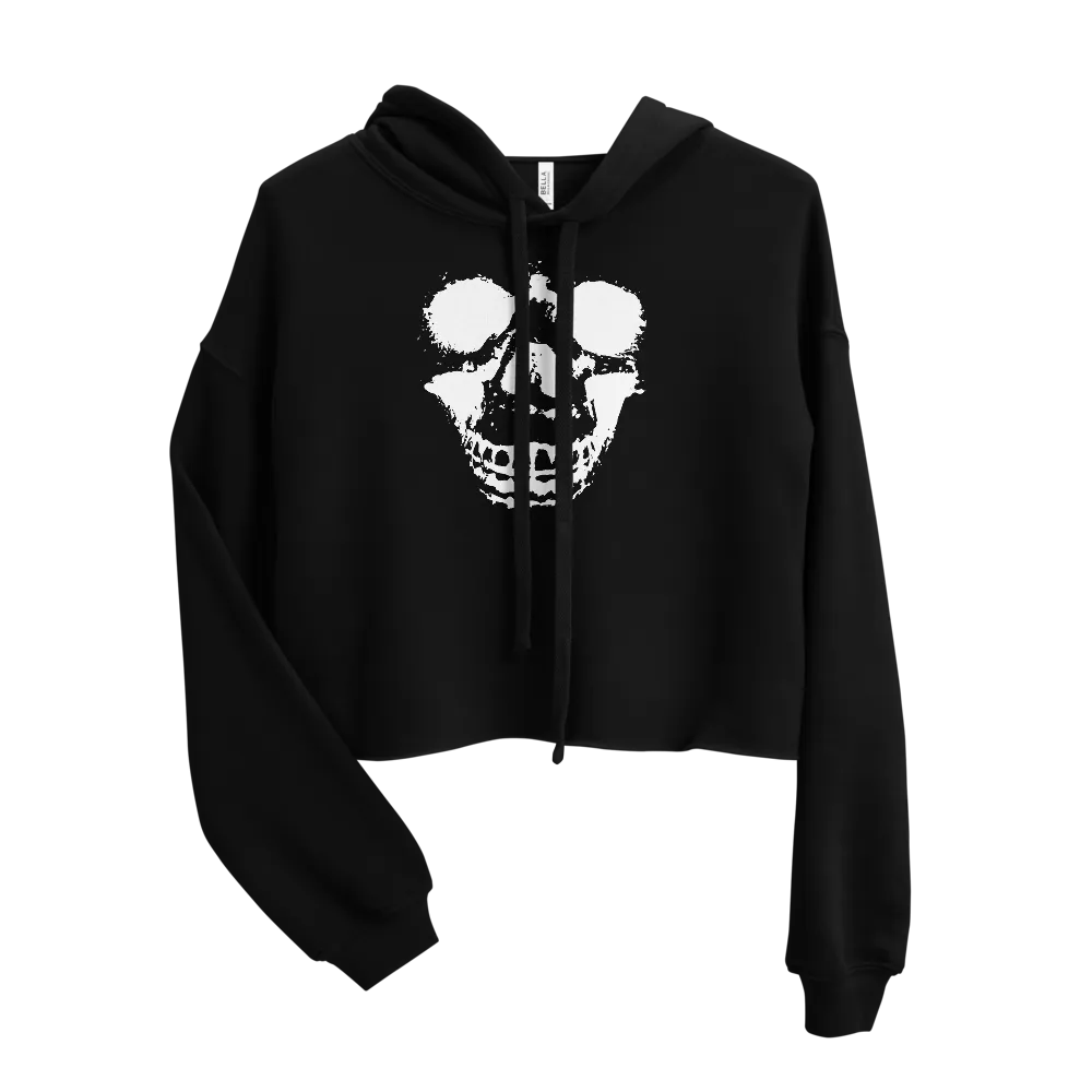 Triplex-R Skull Crop Hoodie