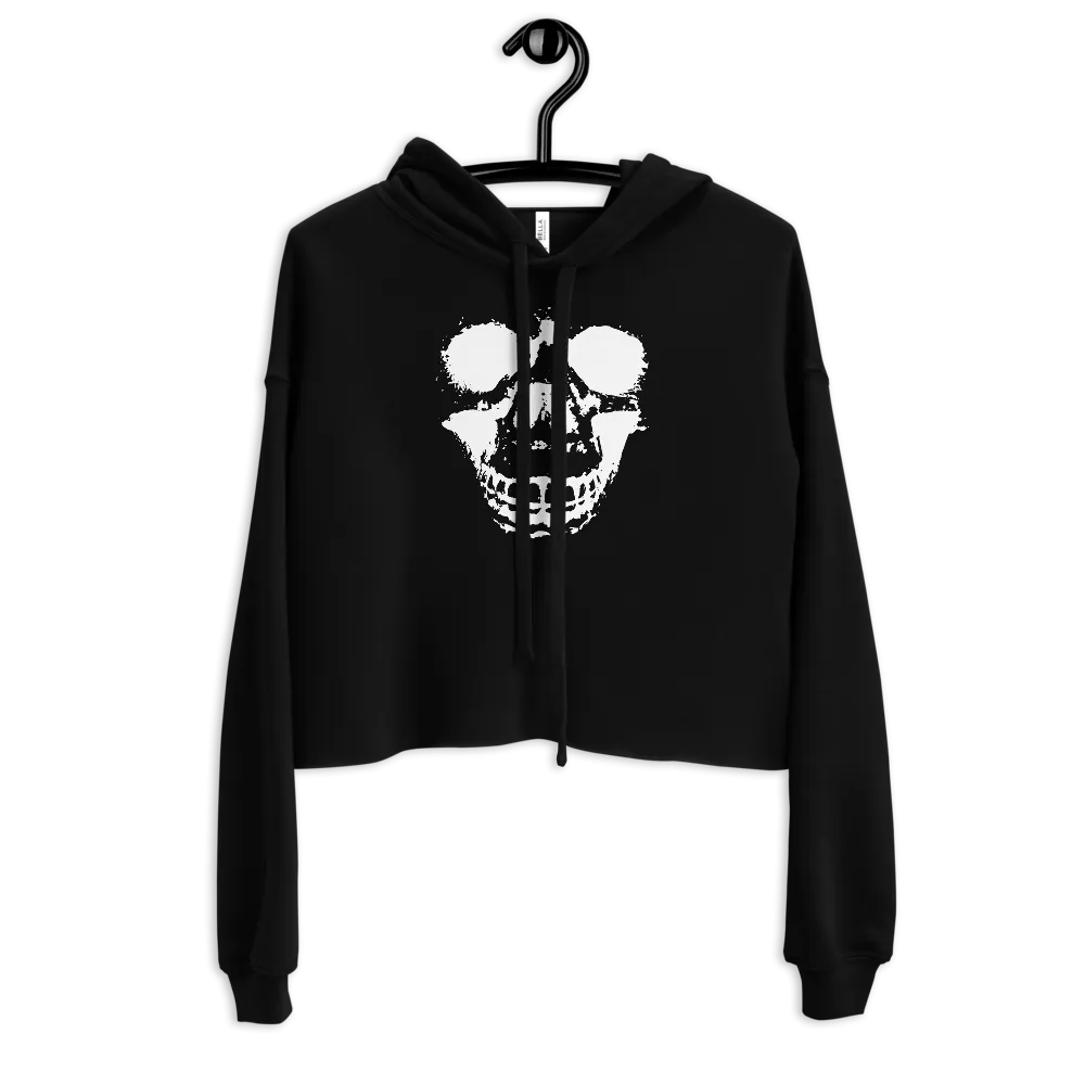 Triplex-R Skull Crop Hoodie
