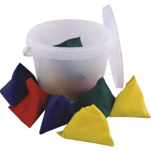 Tuftex Pyramid Bean Bag Team Colours | Pack of 12